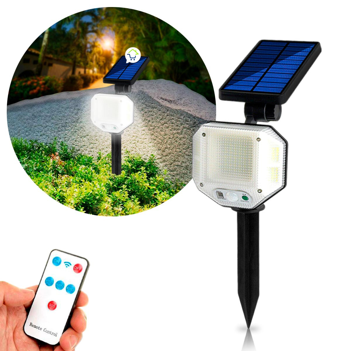 Reflector Solar Lampara Jardin XF706